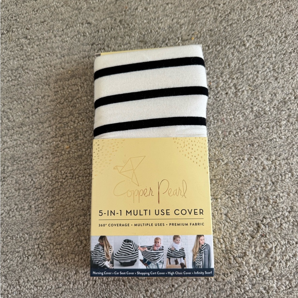 Copper Pearl Black and White 5-in-1 Multi Use Cover